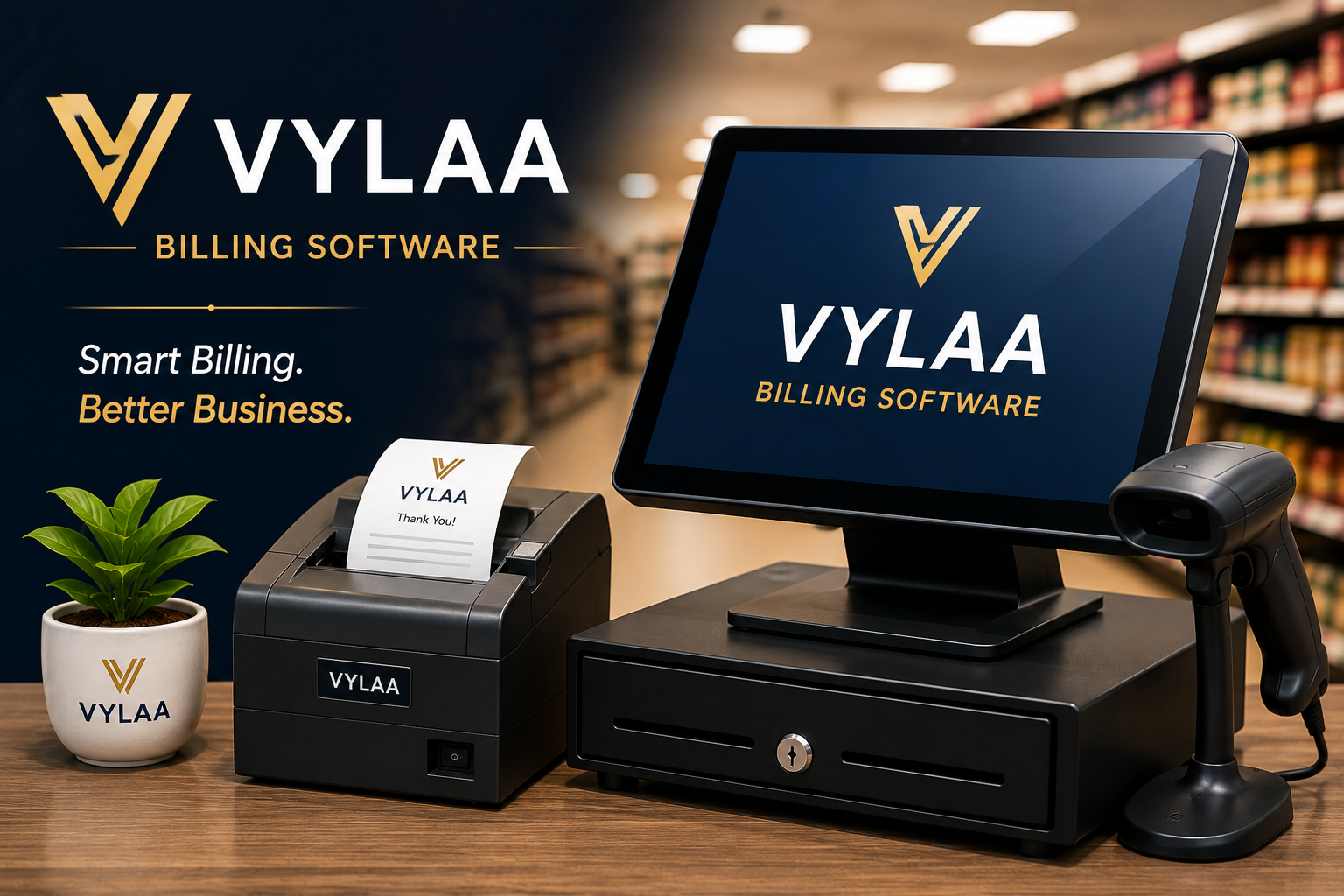 Vylaa Billing Software placeholder